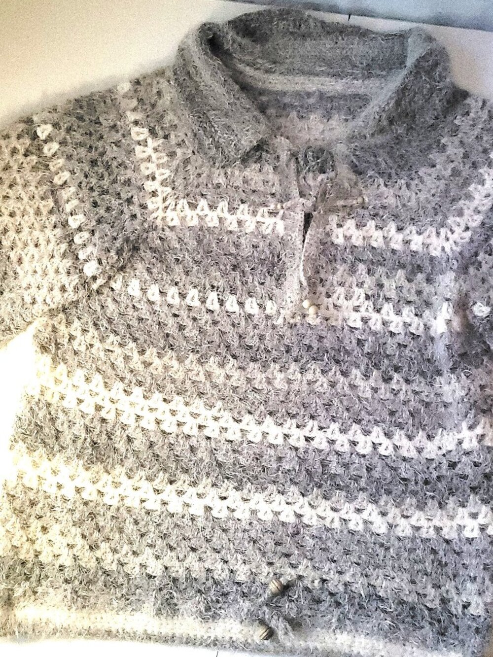 Handcrafted Canadian Heavy Wool Sweater XL Extra Large